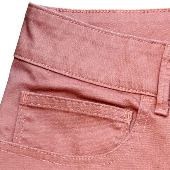 Riders by Lee 22W Terra cotta color Jean style shorts embellished pockets - Picture 2 of 9